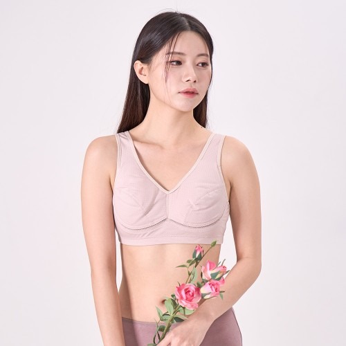 에이원 면 패드 노와이어 쿨매쉬 스포츠브라의 시원한 착용감
