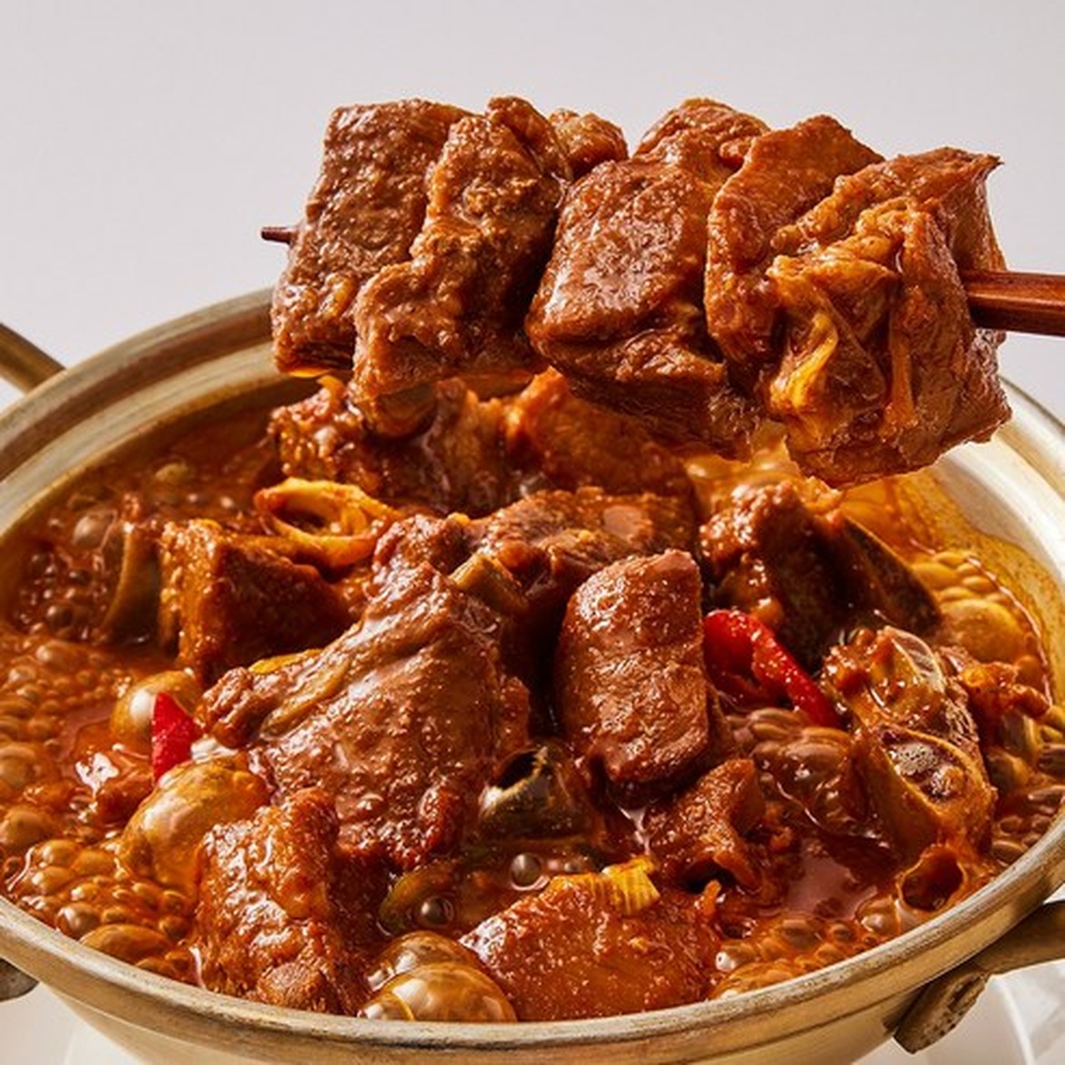 랜선포차 매운돼지갈비찜 부드럽고 매콤한 맛