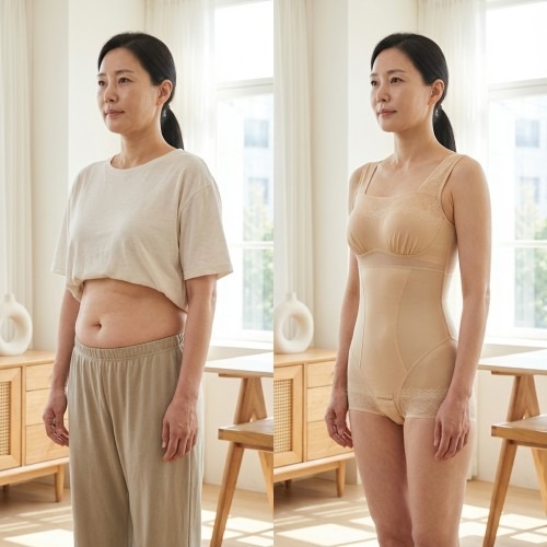 복부 보정 고민 해결하는 메리지68106 올인원속옷의 특징과 체크포인트